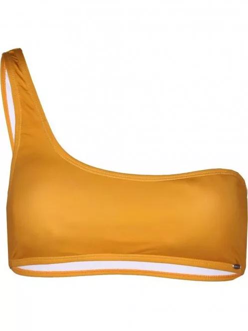 Fundango Madison One Shoulder Top női bikini felső narancssárga színben 6