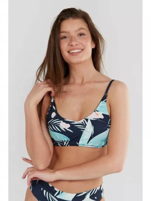 Fundango Moana Classic Top női bikini felső világoskék színben 2