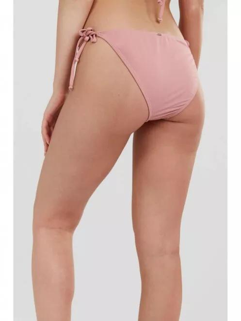 Fundango Innisfil Tie-side Bottoms női bikini alsó rózsaszín színben 3