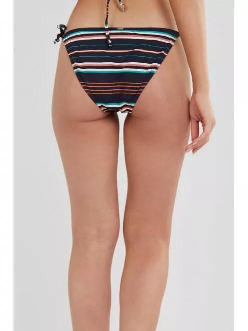 Fundango Innisfil Tie-side Bottoms női bikini alsó sötétkék színben 3