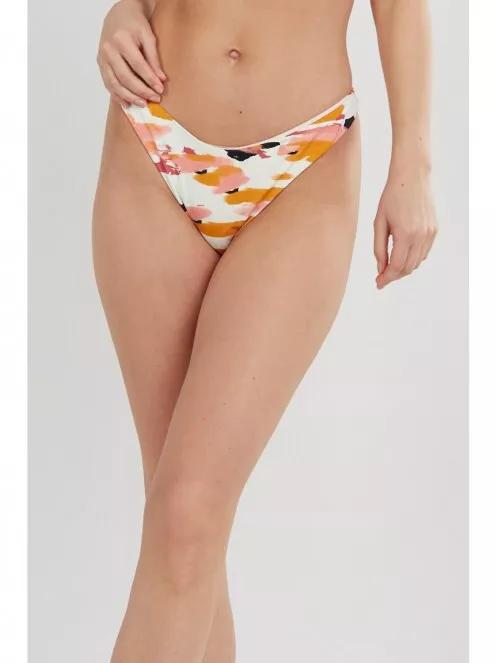 Fundango Madison High Cut Bottoms női bikini alsó multikolor színben 2