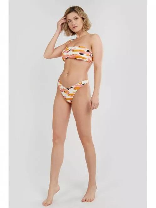 Fundango Madison High Cut Bottoms női bikini alsó multikolor színben 5