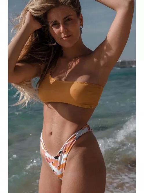 Fundango Madison High Cut Bottoms női bikini alsó multikolor színben 7