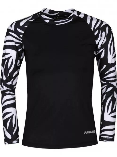 Fundango Joyce Long Sleeve Rashguard női hosszú ujjú lycra fekete színben 7