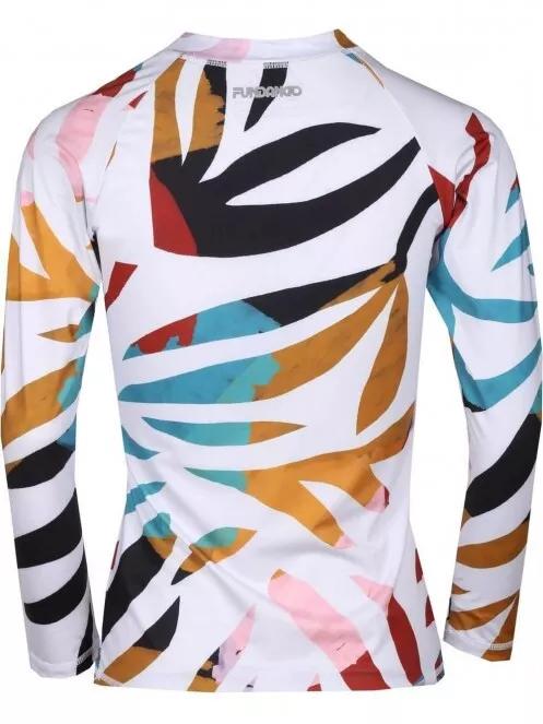 Fundango Joyce Long Sleeve Rashguard női hosszú ujjú lycra fehér színben 6