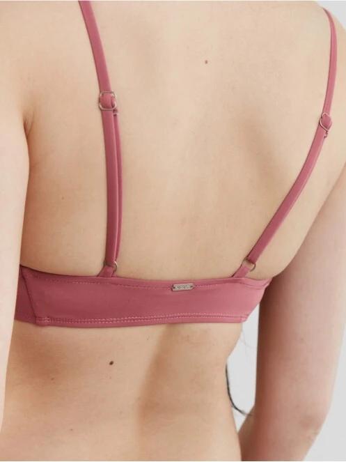 Fundango Sahara V-neck Cami Top női bikini felső magenta színben 5