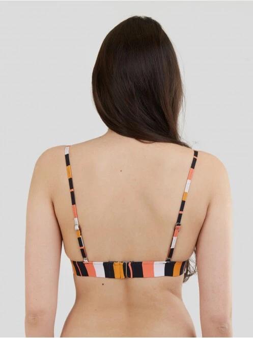 Fundango Moana Bralette Top női bikini felső fekete színben 3