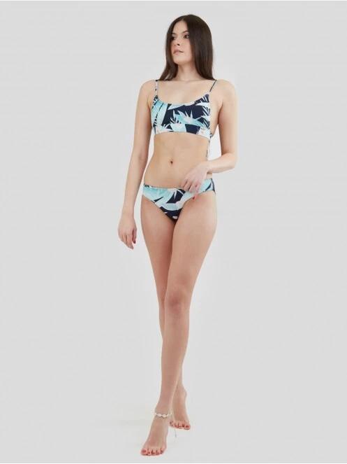Fundango Moana Bralette Top női bikini felső sötétkék színben 4
