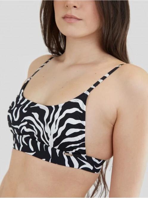 Fundango Moana Bralette Top női bikini felső fekete színben 5