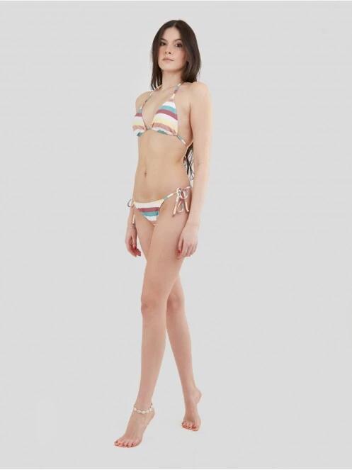 Fundango Innisfil Tie-side Bottoms női bikini alsó fehér színben 4