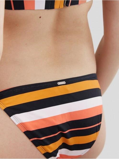 Fundango Innisfil Tie-side Bottoms női bikini alsó narancssárga színben 5