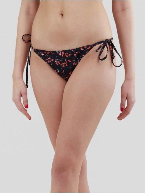 Fundango Innisfil Tie-side Bottoms női bikini alsó fekete színben 2
