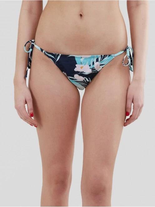 Fundango Innisfil Tie-side Bottoms női bikini alsó sötétkék színben 2