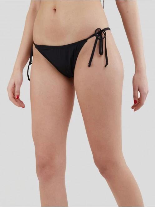 Fundango Innisfil Tie-side Bottoms női bikini alsó fekete színben 2