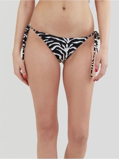 Fundango Innisfil Tie-side Bottoms női bikini alsó fekete színben 2