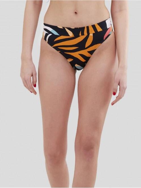 Fundango Sahara Mid Waist Full Bottoms női bikini alsó multikolor színben 2