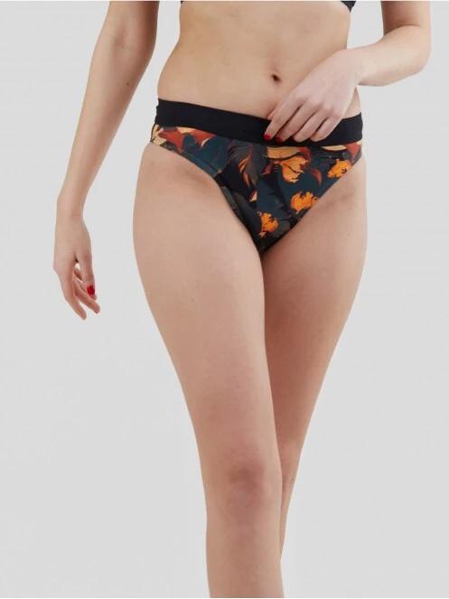 Fundango Sahara Mid Waist Full Bottoms női bikini alsó multikolor színben 2