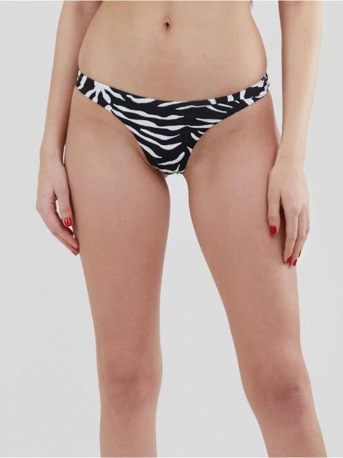 Fundango Madison High Cut Bottoms női bikini alsó fekete színben 2