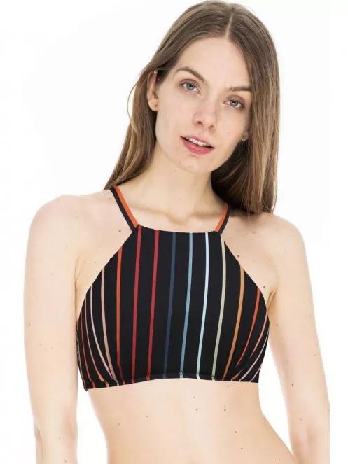 Fundango Hogg top női bikini felső fekete színben 2