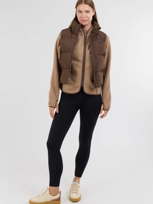 Fundango Keira Padded Vest női mellény barna színben 4