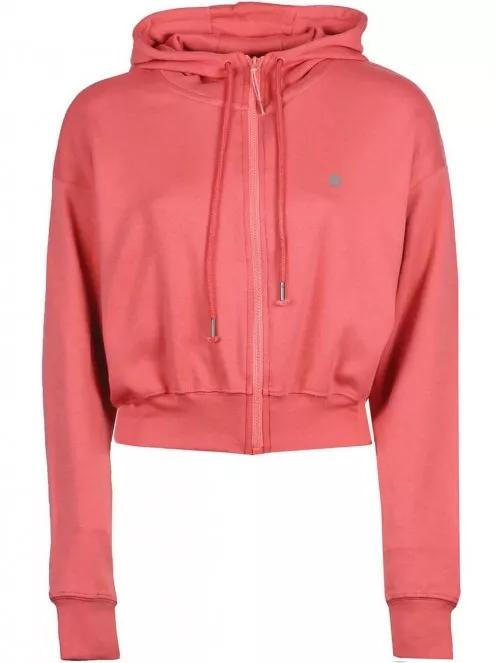 Fundango Draug Crop Hoodie női kapucnis pulóver magenta színben 5