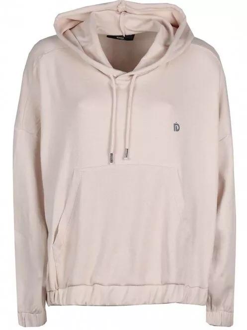 Fundango Echo Loose Hoodie női kapucnis pulóver homok színben 6