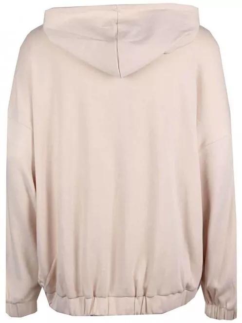 Fundango Echo Loose Hoodie női kapucnis pulóver homok színben 7