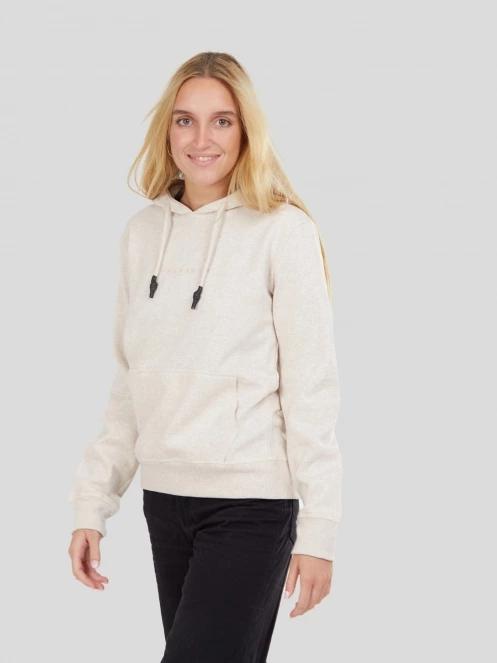 Fundango Mirage Hooded Sweatshirt női pulóver homok színben 5