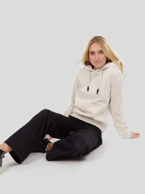 Fundango Mirage Hooded Sweatshirt női pulóver homok színben 6