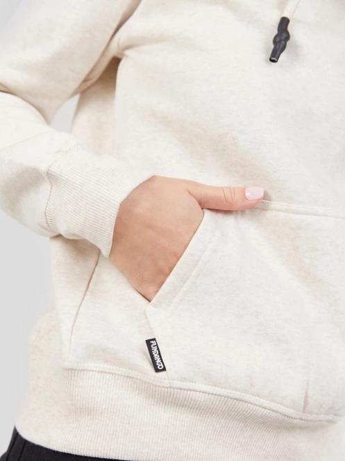 Fundango Mirage Hooded Sweatshirt női pulóver homok színben 8