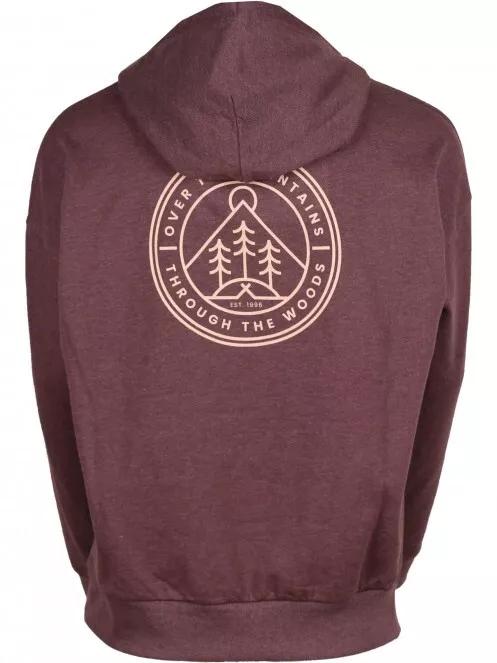 Fundango Haley Hooded Sweatshirt női kapucnis pulóver lila színben 7