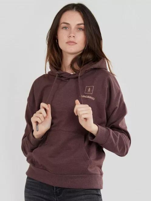 Fundango Haley Hooded Sweatshirt női kapucnis pulóver lila színben 2