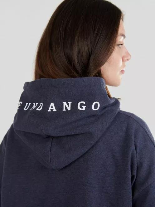 Fundango Haley Hooded Sweatshirt női kapucnis pulóver kék színben 4