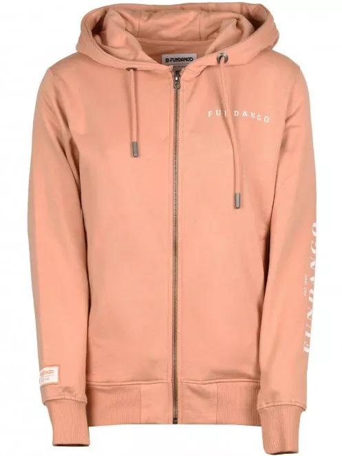 Fundango Neraly Hooded Sweatshirt női pulóver rózsaszín színben 7