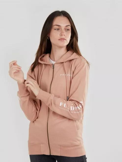 Fundango Neraly Hooded Sweatshirt női pulóver rózsaszín színben 2