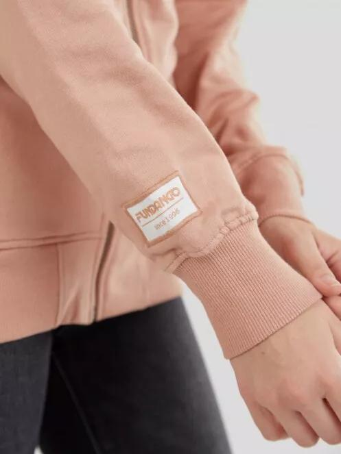 Fundango Neraly Hooded Sweatshirt női pulóver rózsaszín színben 4