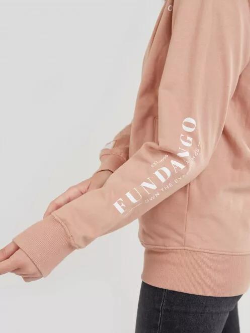 Fundango Neraly Hooded Sweatshirt női pulóver rózsaszín színben 5