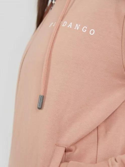 Fundango Neraly Hooded Sweatshirt női pulóver rózsaszín színben 6