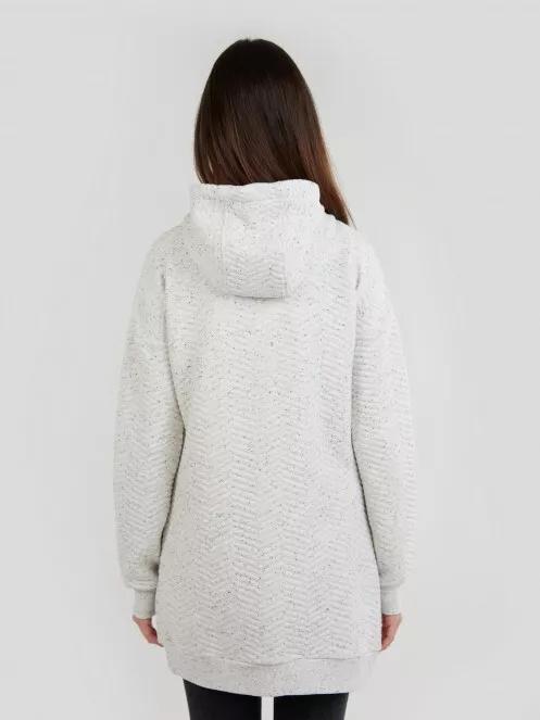 Fundango Blanka Pullover női kapucnis pulóver szürke színben 3