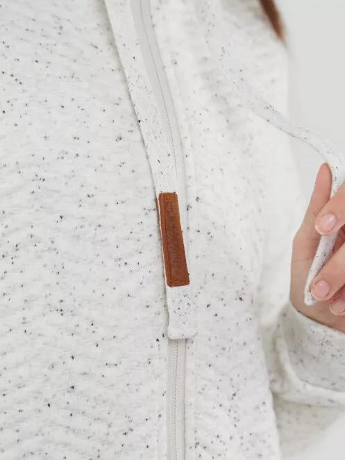 Fundango Blanka Pullover női kapucnis pulóver szürke színben 4
