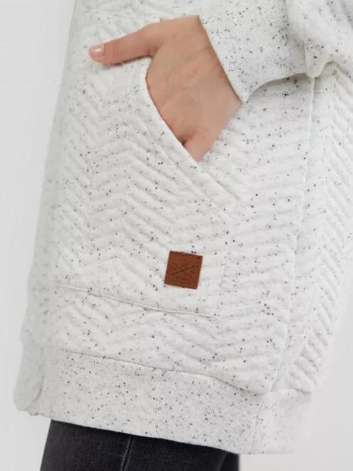 Fundango Blanka Pullover női kapucnis pulóver szürke színben 5