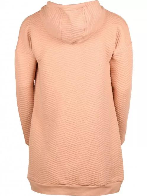 Fundango Blanka Pullover női kapucnis pulóver rózsaszín színben 8