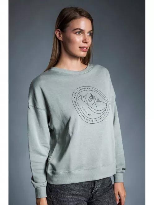Fundango LYNN Pullover női pulóver oliva színben 2