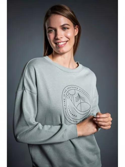 Fundango LYNN Pullover női pulóver oliva színben 3