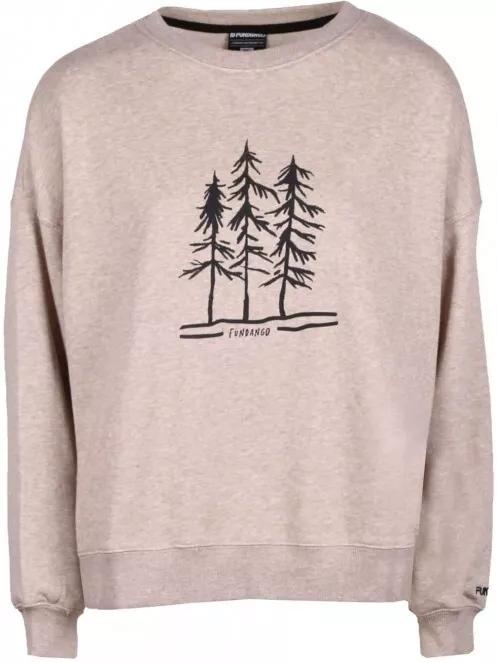 Fundango LYNN Pullover női pulóver barna színben 6