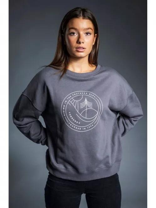Fundango LYNN Pullover női pulóver szürke színben 2