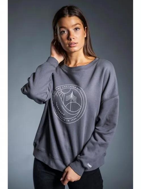 Fundango LYNN Pullover női pulóver szürke színben 3