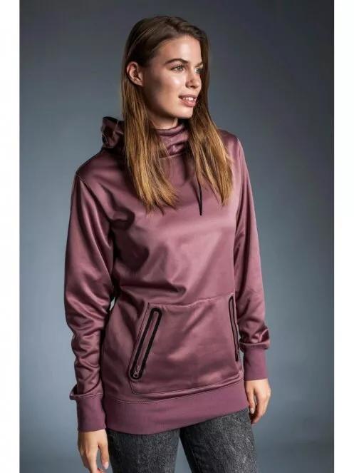 Fundango WILDCAT Sweatshirt női kapucnis pulóver rózsaszín színben 2
