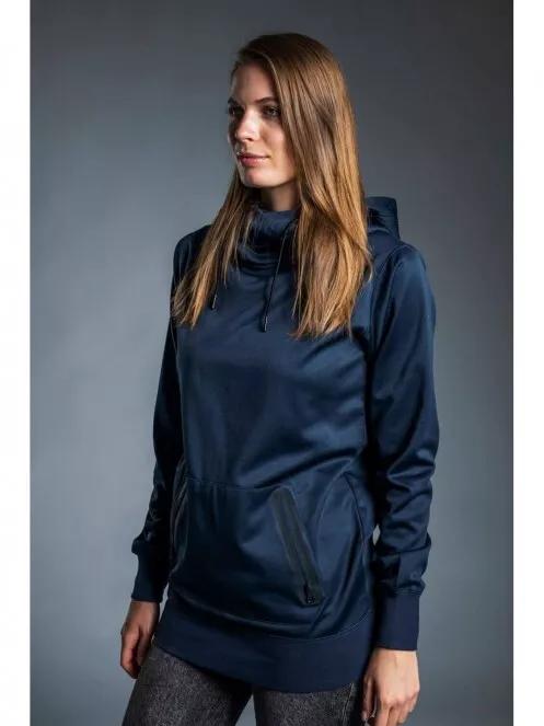 Fundango WILDCAT Sweatshirt női kapucnis pulóver sötétkék színben 2