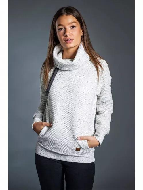 Fundango ALIZ Pullover női pulóver fehér színben 4